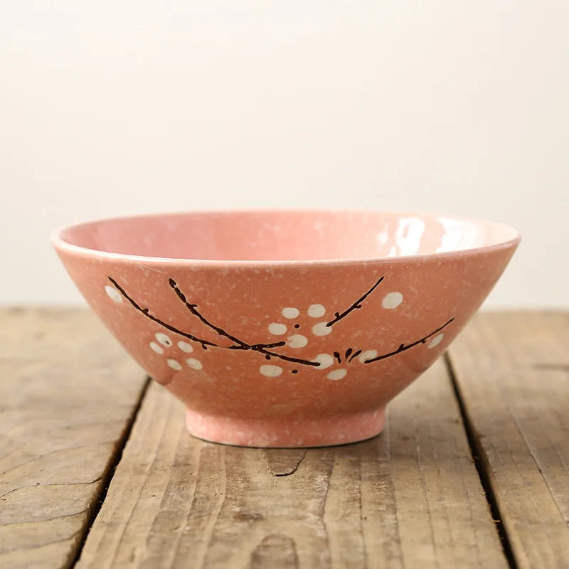 Japanese Snowflake Porcelain Bowl