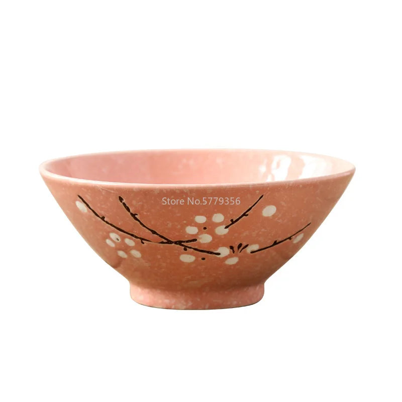 Japanese Snowflake Porcelain Bowl
