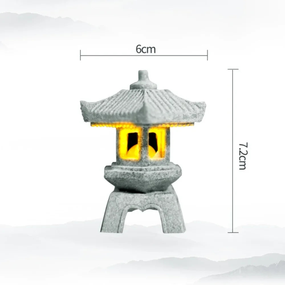 Japanese Pagoda Lantern – Zen Garden Decorative Light