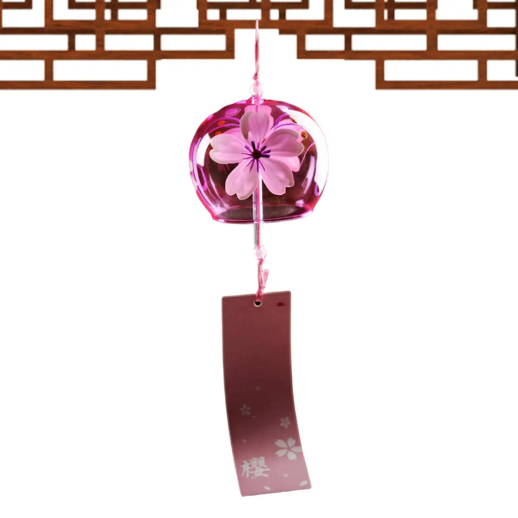 Japanese Fortune Glass Wind Chime