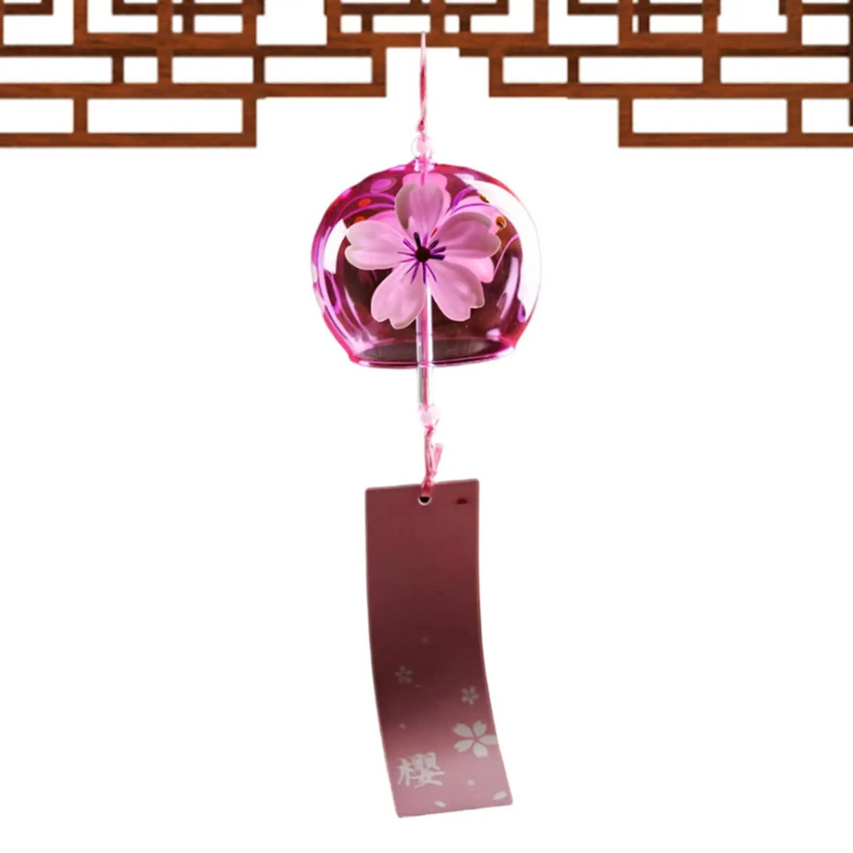 Japanese Fortune Glass Wind Chime