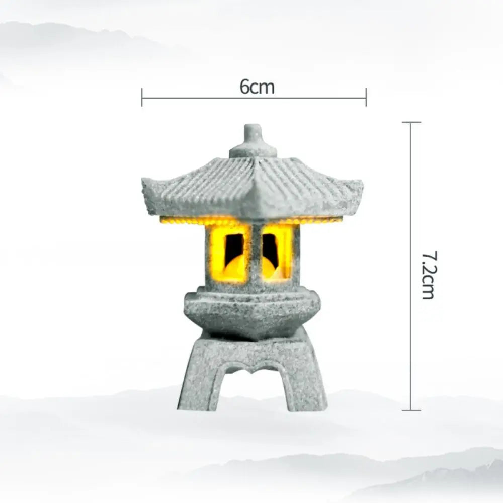 Japanese Pagoda Lantern – Zen Garden Decorative Light