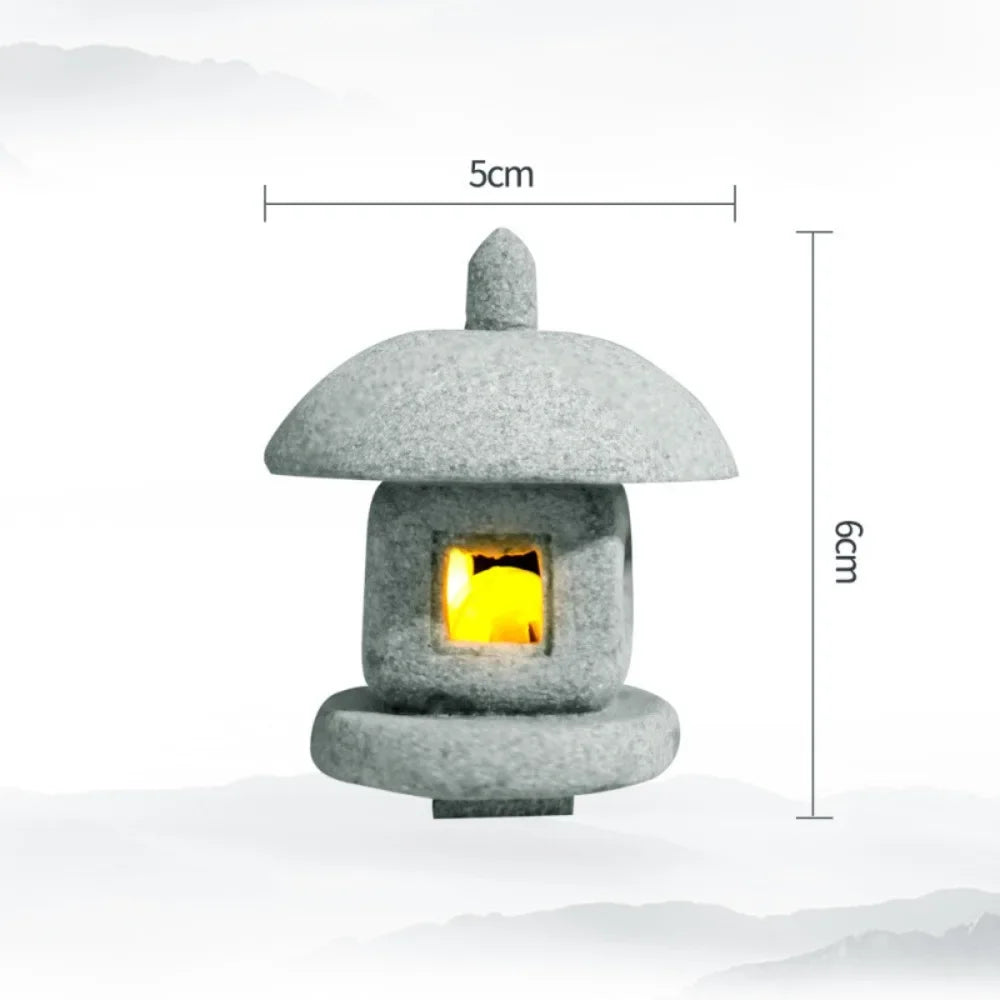 Japanese Pagoda Lantern – Zen Garden Decorative Light