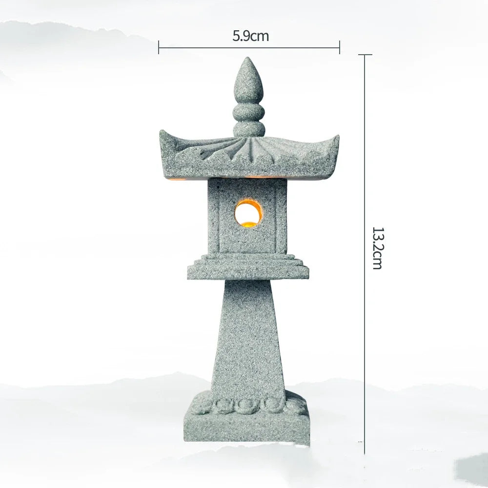 Japanese Pagoda Lantern – Zen Garden Decorative Light