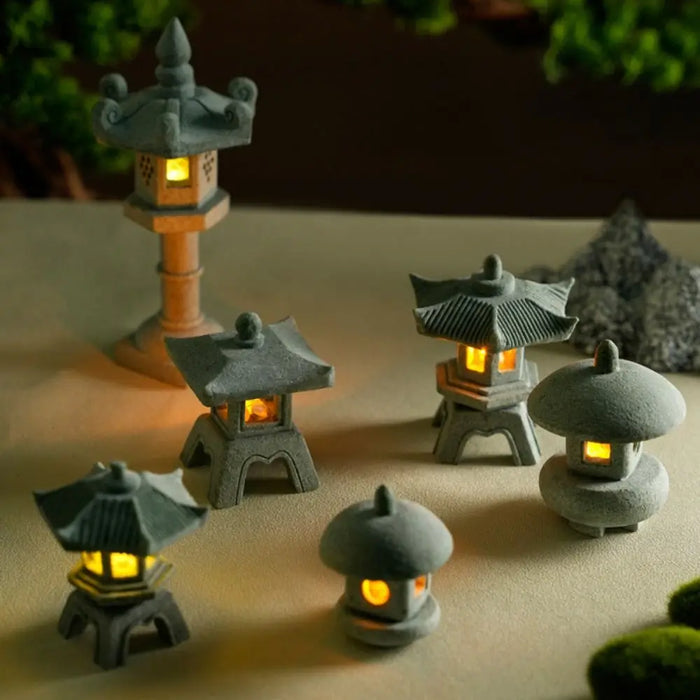 Japanese Pagoda Lantern – Zen Garden Decorative Light