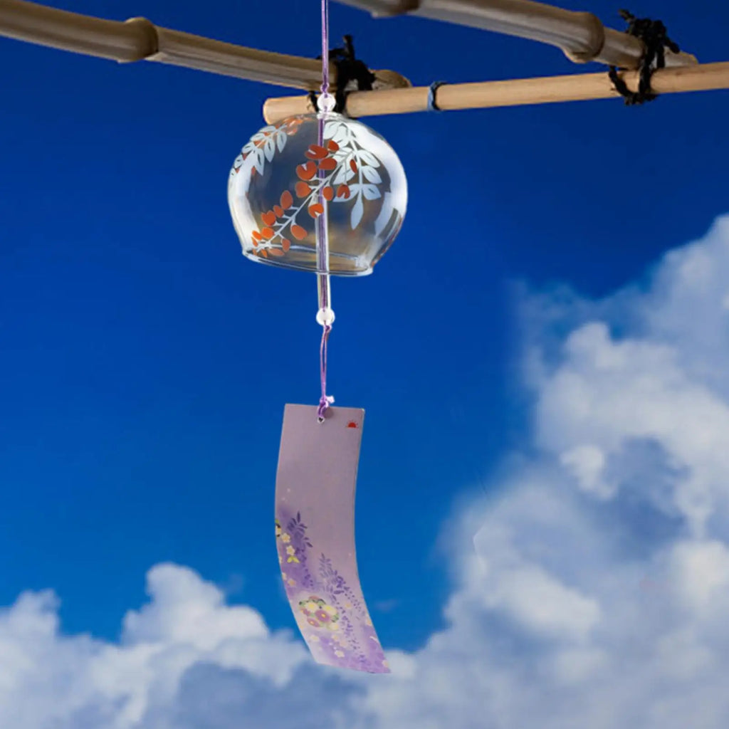 Japanese Fortune Glass Wind Chime