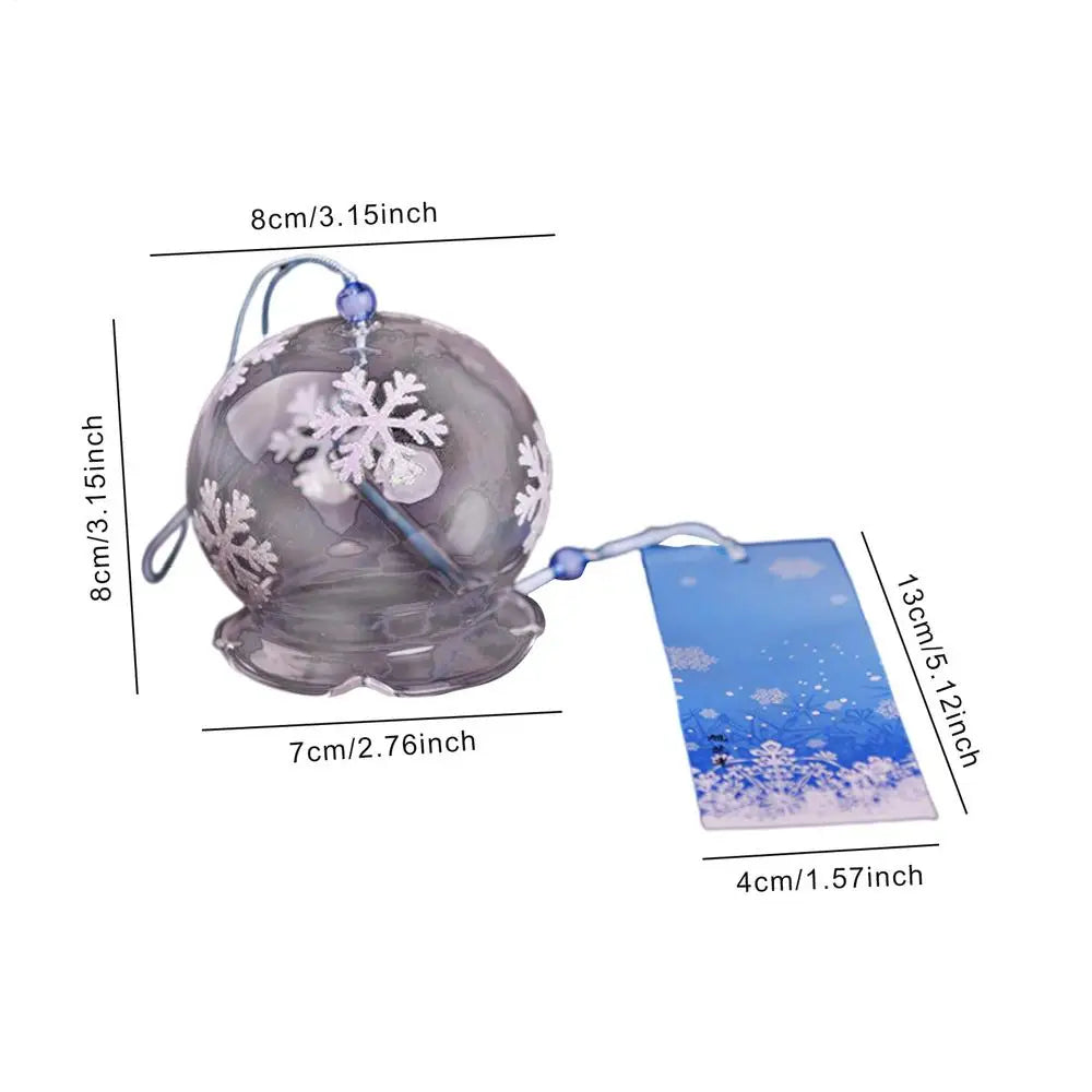 Japanese Fortune Glass Wind Chime