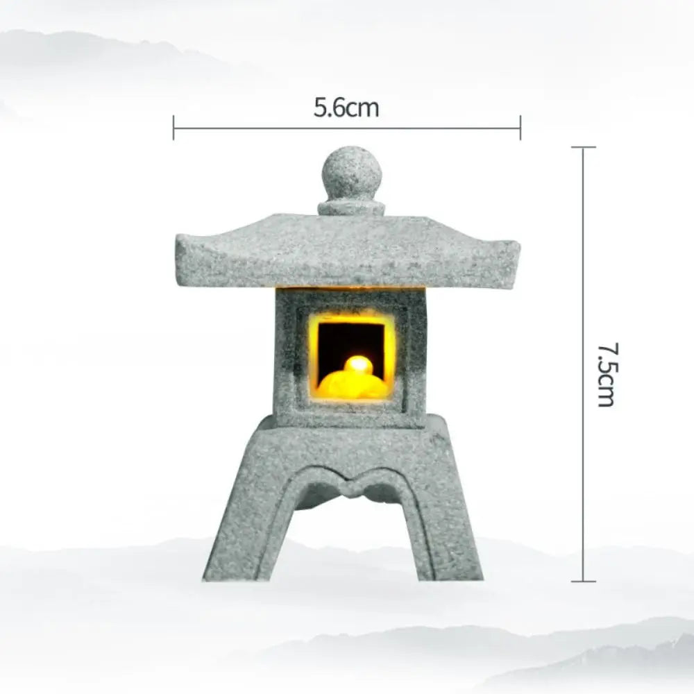 Japanese Pagoda Lantern – Zen Garden Decorative Light