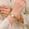 Vintage Gold Tassel Bracelet Watch